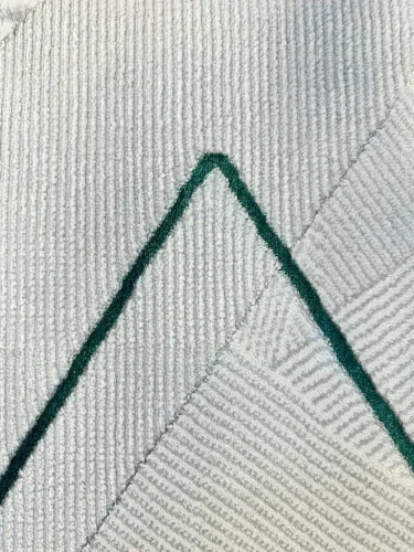 Dywan nowoczesny Dywilan Stylish 21/HE023 grey/green runo