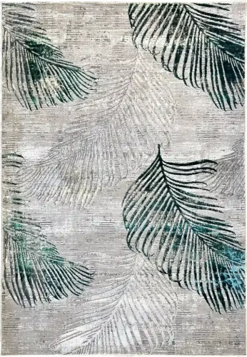 Dywan  nowoczesny Dywilan Stylish 22/HE056 l.grey/green