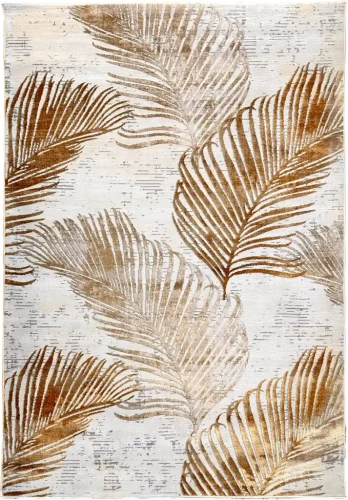 Dywan  nowoczesny Dywilan Stylish 22/HE056 n.beige/gold