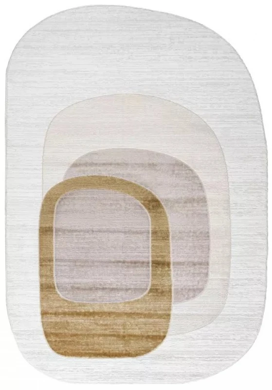 Dywan nowoczesny Sila Lux 7698B Y5923 kremowo-brązowo-beżowy