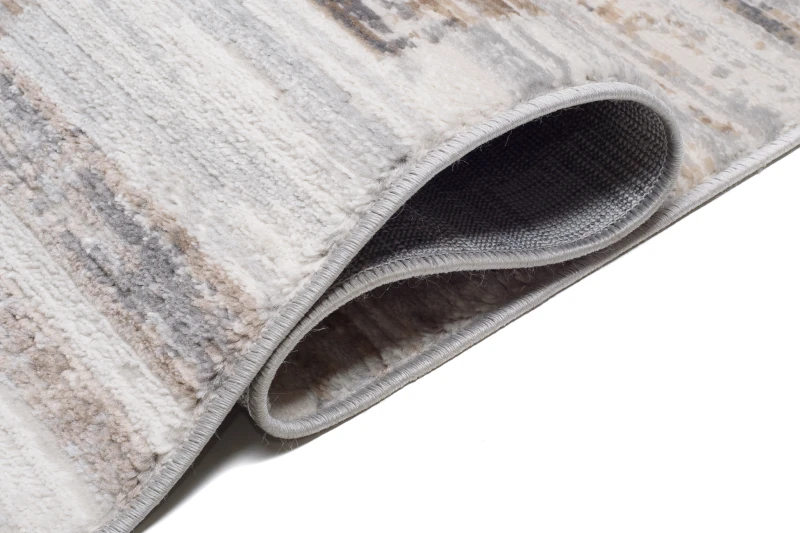 Chodnik nowoczesny Portland G498A biało-beżowy - brzeg