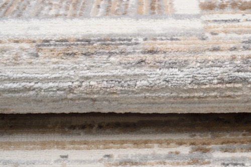 Chodnik nowoczesny Portland G498A biało-beżowy - runo