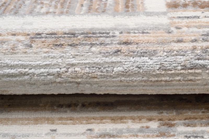 Chodnik nowoczesny Portland G498A biało-beżowy - runo