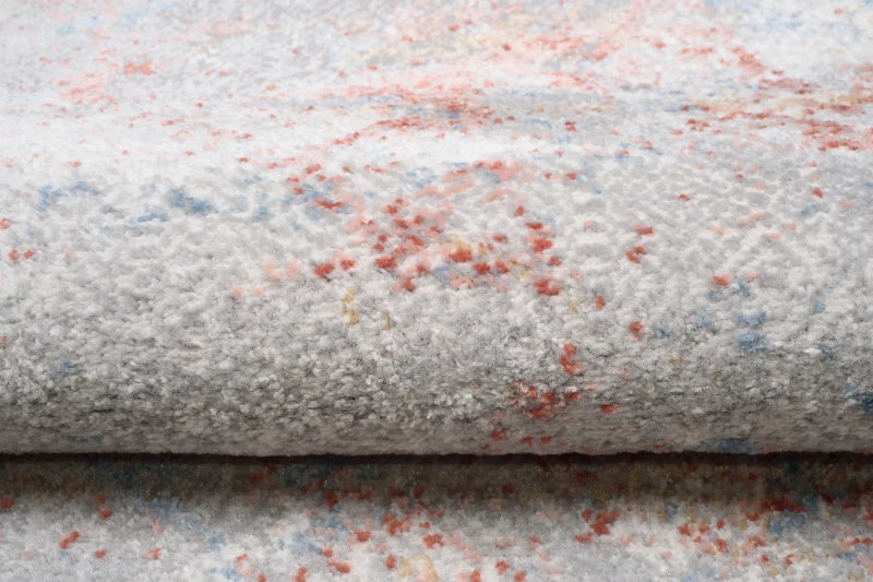 Chodnik nowoczesny Portland G500C szaro-pomarańczowy - runo