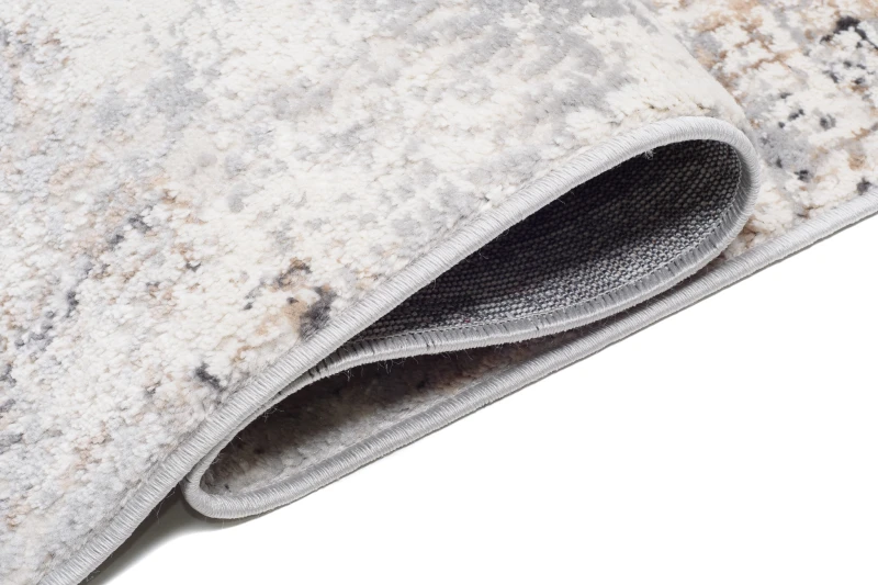 Chodnik nowoczesny Portland G512A szaro-kremowo-beżowy - brzeg