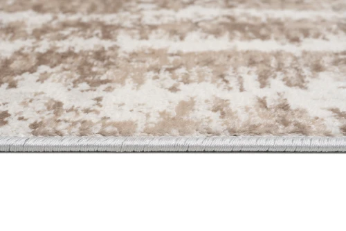 Chodnik nowoczesny Portland D156E kremowo-beżowy - brzeg