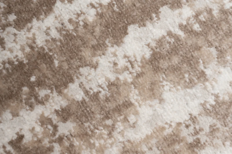 Chodnik nowoczesny Portland D156E kremowo-beżowy - runo