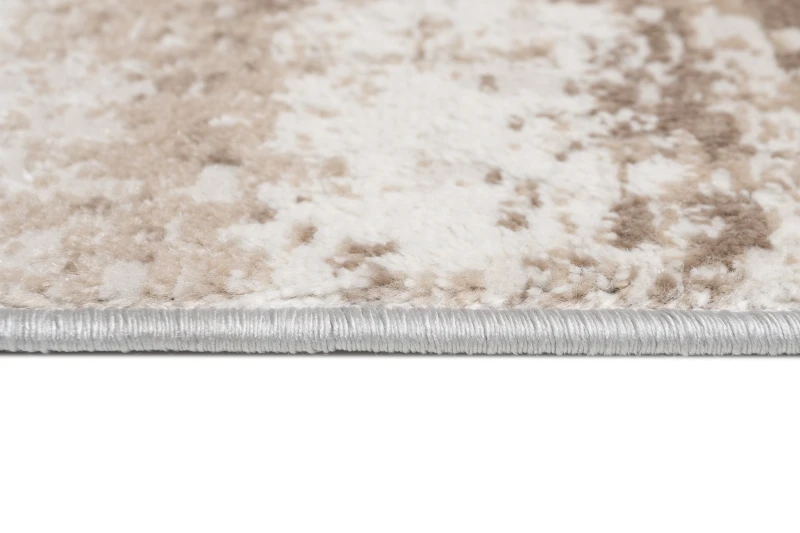 Chodnik nowoczesny Portland D163E kremowo-beżowy - brzeg