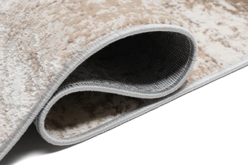 Chodnik nowoczesny Portland D163E kremowo-beżowy -bok