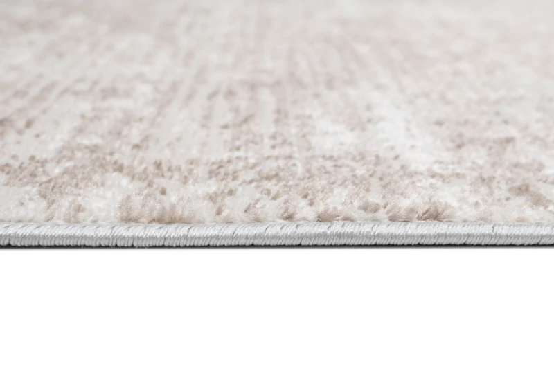 Chodnik nowoczesny Portland D177E kremowo-beżowy - brzeg