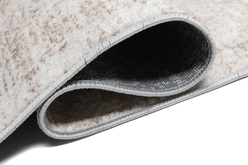 Chodnik nowoczesny Portland D177E kremowo-beżowy - spód