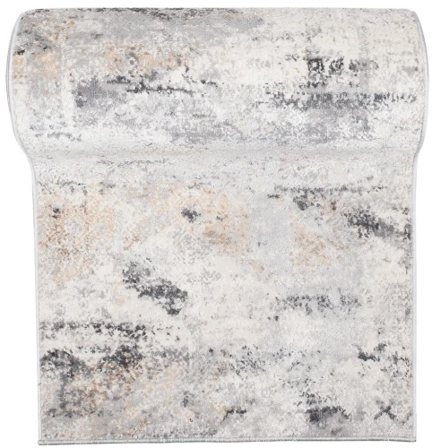 Chodnik nowoczesny Portland G500A kremowo-szaro-beżowy w rolce