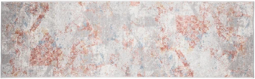 Chodnik nowoczesny Portland G500C szaro-pomarańczowy w poziomie