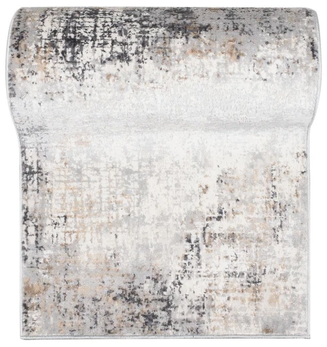 Chodnik nowoczesny Portland G512A szaro-kremowo-beżowy w rolce