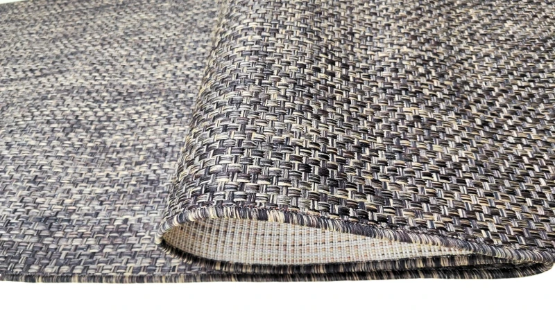 Chodnik płaskotkany Melissa TAJ SM20A ciemnobrązowy - brzeg