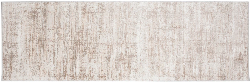 Chodnik nowoczesny Portland D177E kremowo-beżowy w poziomie