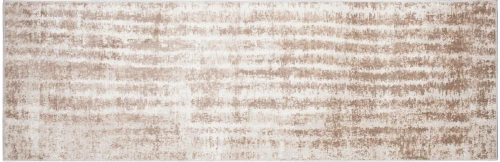 Chodnik nowoczesny Portland D156E kremowo-beżowy w poziomie