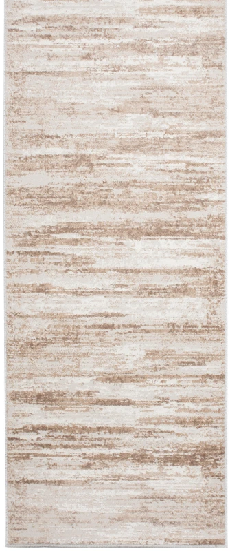 Chodnik nowoczesny Portland D158E kremowo-brązowy