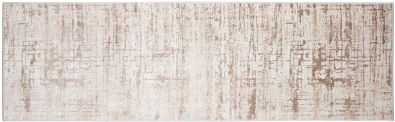 Chodnik nowoczesny Portland D175E kremowo-brązowy w poziomie