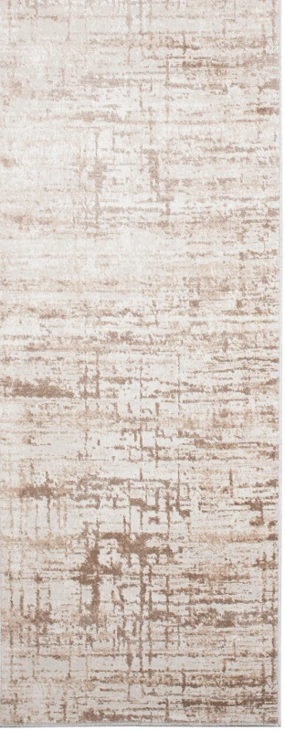 Chodnik nowoczesny Portland D175E kremowo-brązowy