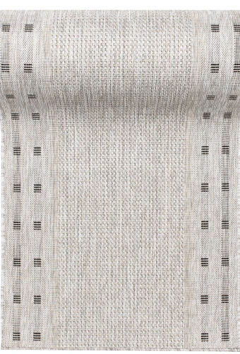 Chodnik płaskotkany geometria Melissa MAA KE63A szary