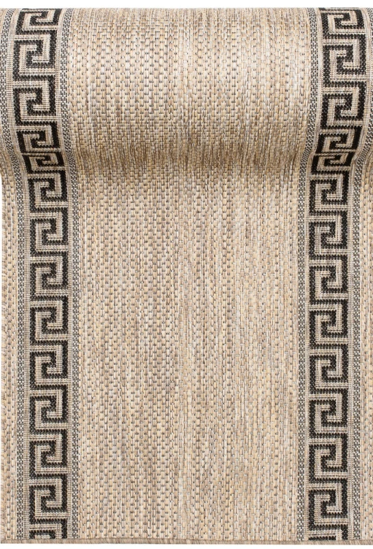 Chodnik płaskotkany Art Deco Melissa MAA KF91A brązowy