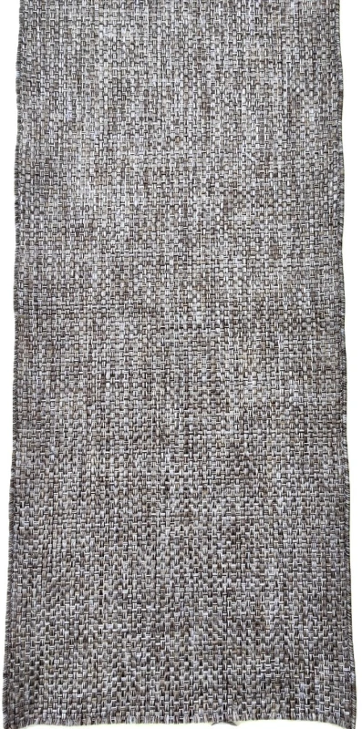 Chodnik płaskotkany Melissa VAN SM20A brązowy - rzut ukośny