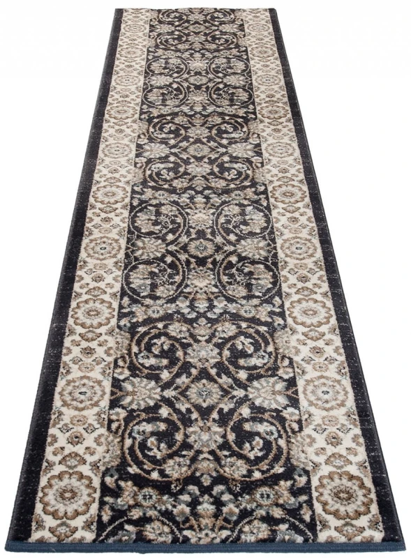 Chodnik tradycyjny Colorado CHU K473B antracytowy - rzut ukośny