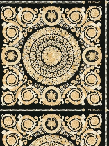 Czarno-złota tapeta Versace 37055-3.webp