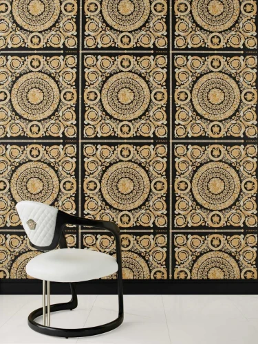 Czarno-złota tapeta barokowa Versace 37055-3.webp