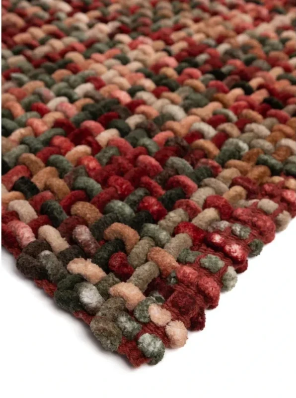 Dywanik łazienkowy Belweder melanż multicolor - róg