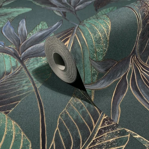 Tapeta liście Marburg 36466 Whisper.webp