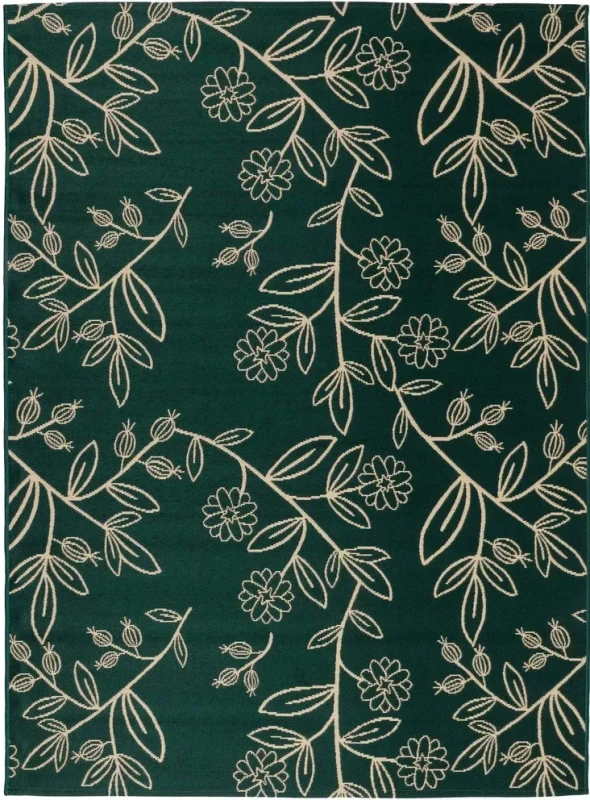 Dywan zewnętrzny Jungle liście zielony