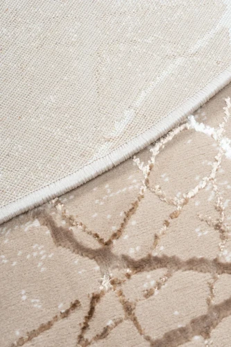 Dywan okrągły Creation gałęzie beż - spód