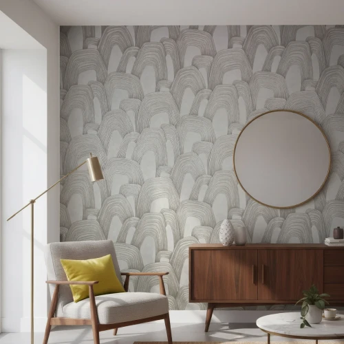 Tapeta szara 3d do salonu 36429 Marburg Whisper.webp