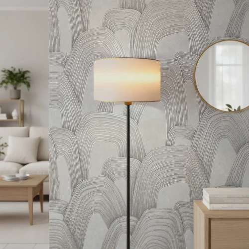 Szara tapeta do salonu 36429 Marburg Whisper.webp