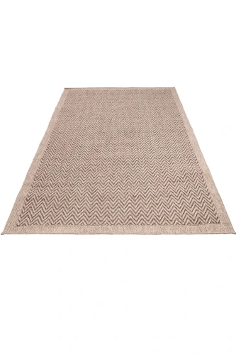 Dywan zewnętrzny Kenzy Patio 5007 178 nature rzut z góry