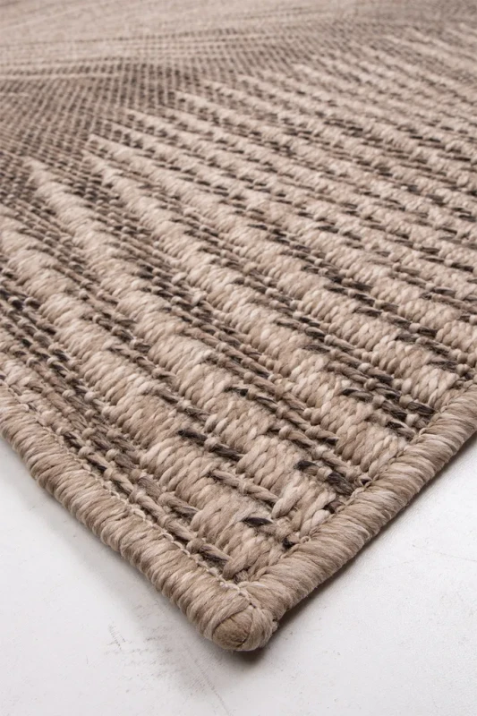 Dywan zewnętrzny Kenzy Patio 5028 178 nature struktura i obszycie