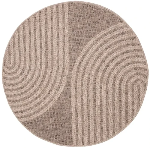 Dywan okrągły zewnętrzny Kenzy Patio 5029 178 nature