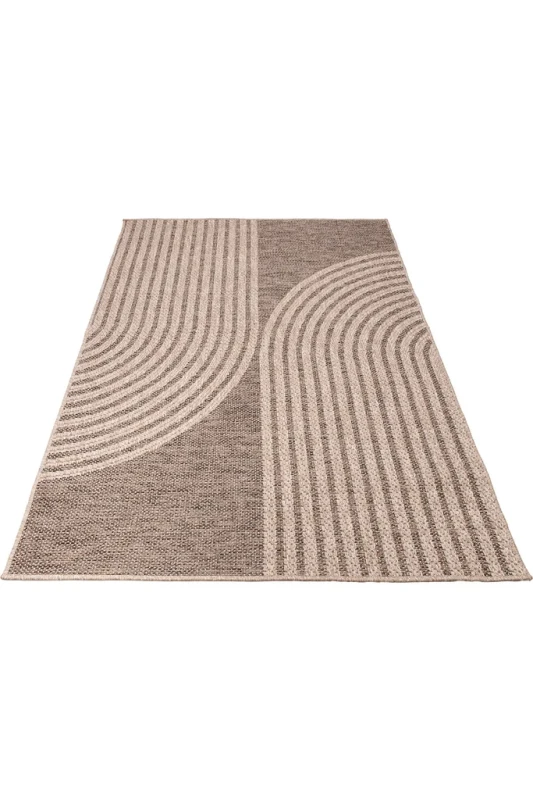 Dywan zewnętrzny Kenzy Patio 5029 178 nature rzut z boku