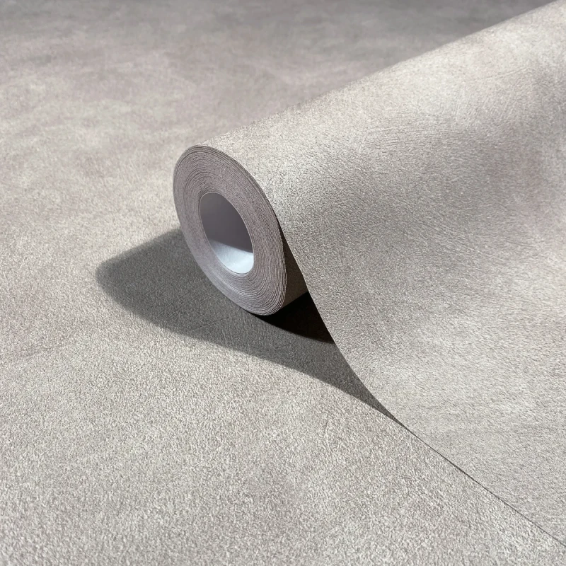 Szara tapeta winylowa na flizelinie imitacja tynku 36416 Marburg.webp