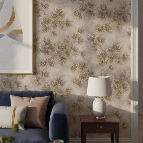 Tapeta botaniczna do salonu 36498 Marburg Whisper.webp