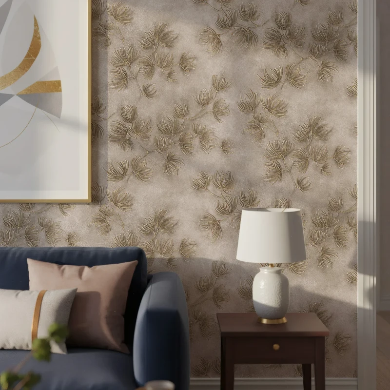 Tapeta botaniczna do salonu 36498 Marburg Whisper.webp