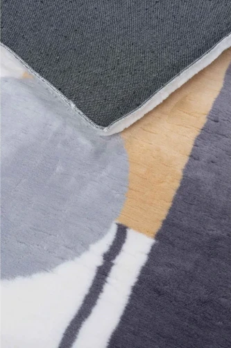 Dywan pluszowy Maximo abstrakcja ivory -spód