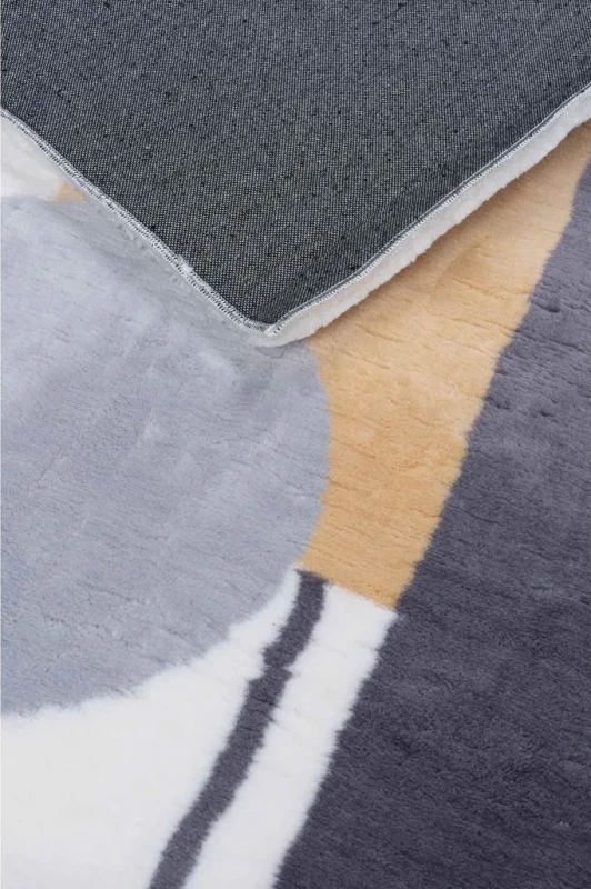 Dywan pluszowy Maximo abstrakcja ivory -spód