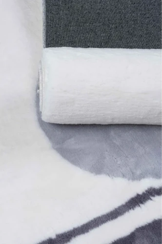 Dywan pluszowy Maximo abstrakcja ivory - runo