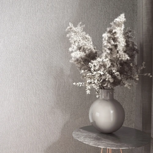 Szara tapeta z tłoczonym wzorem 36459 Marburg.webp