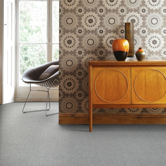 Wykładzina dywanowa Boulevard 830 (domowa) szara aranżacja