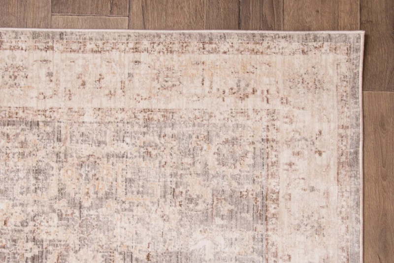 Dywan tradycyjny vintage Dywilan Antia 13 różowy - róg