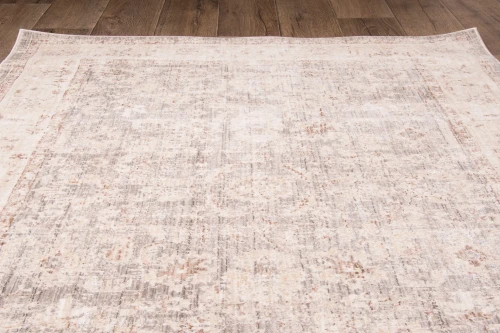 Dywan tradycyjny vintage Dywilan Antia 13 różowy - rzut ukośny